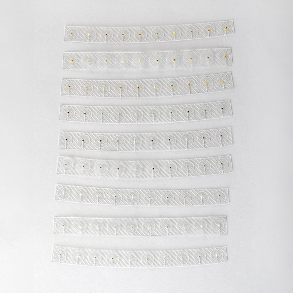 Balines con parche transparente