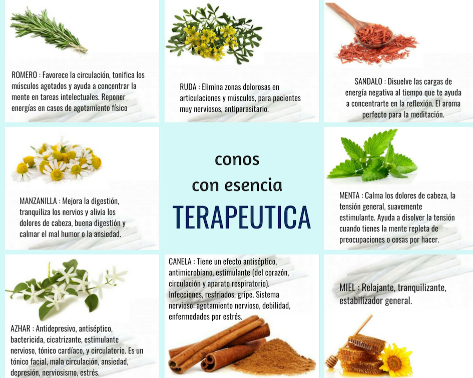 Conos para limpieza de oídos con aceite esencial terapéutico